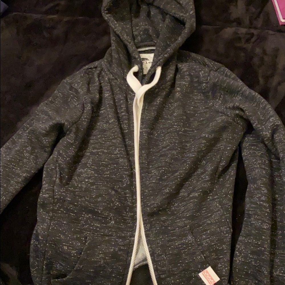 Gray jacket (fuzzy on the inside)